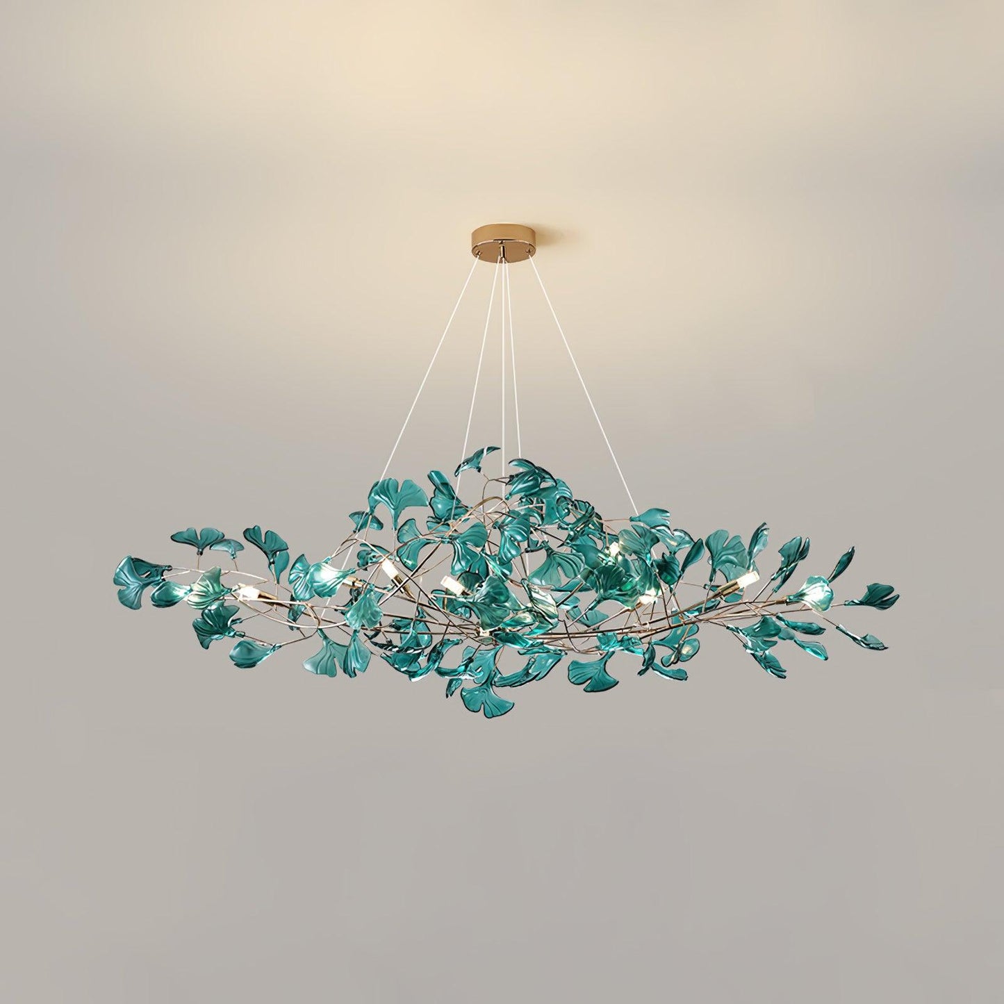 Ginkgo Leaf Chandelier