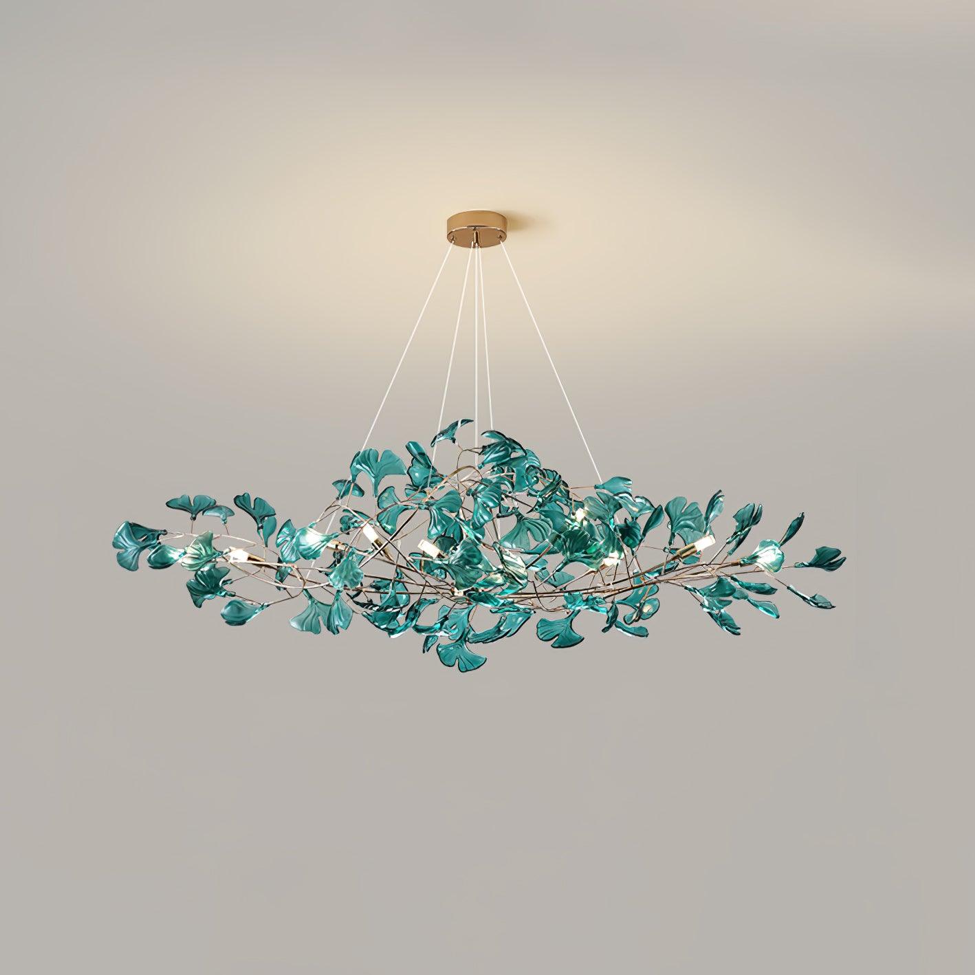 Ginkgo Leaf Chandelier