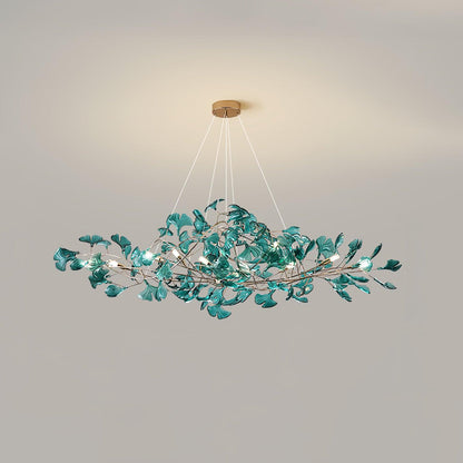Ginkgo Leaf Chandelier