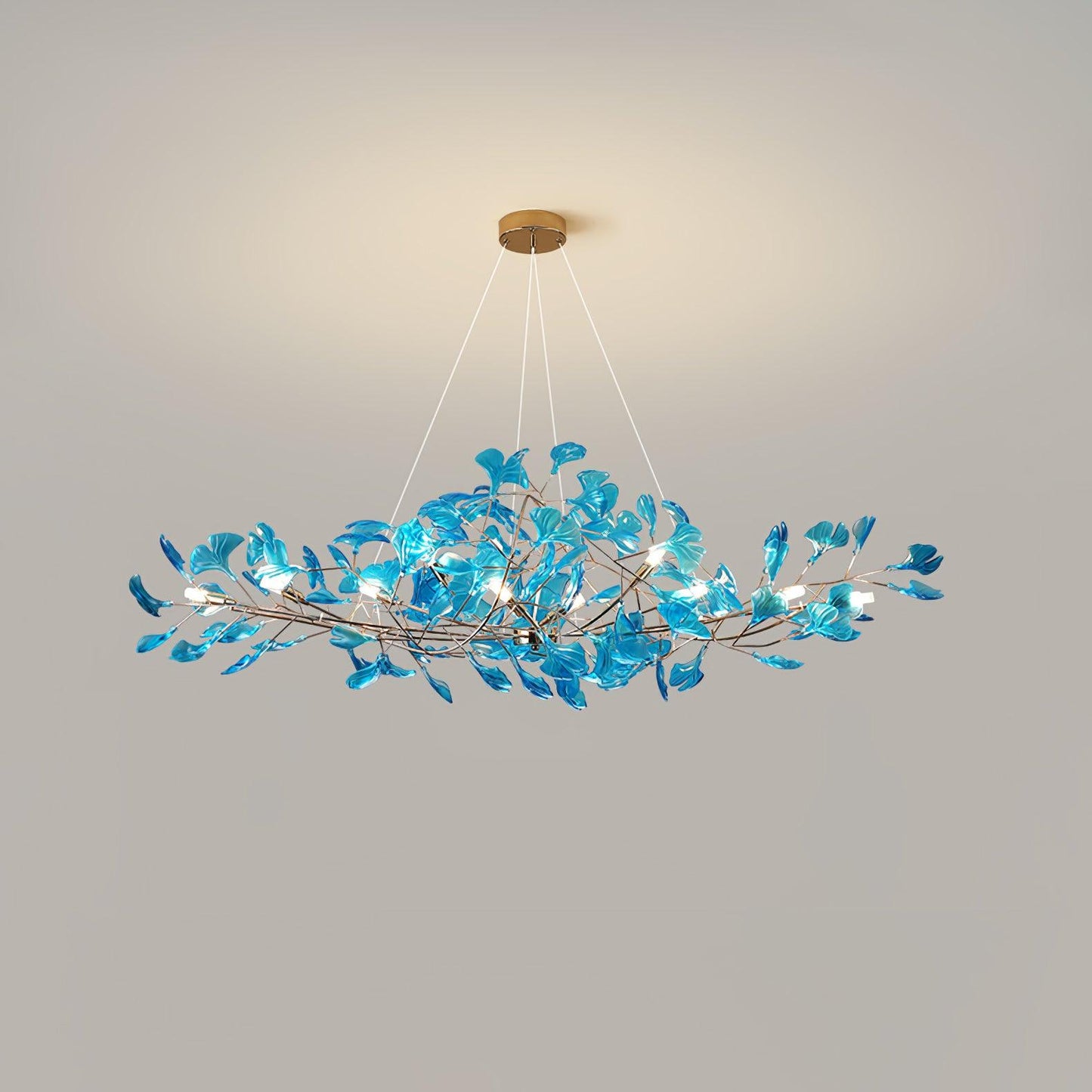 Ginkgo Leaf Chandelier