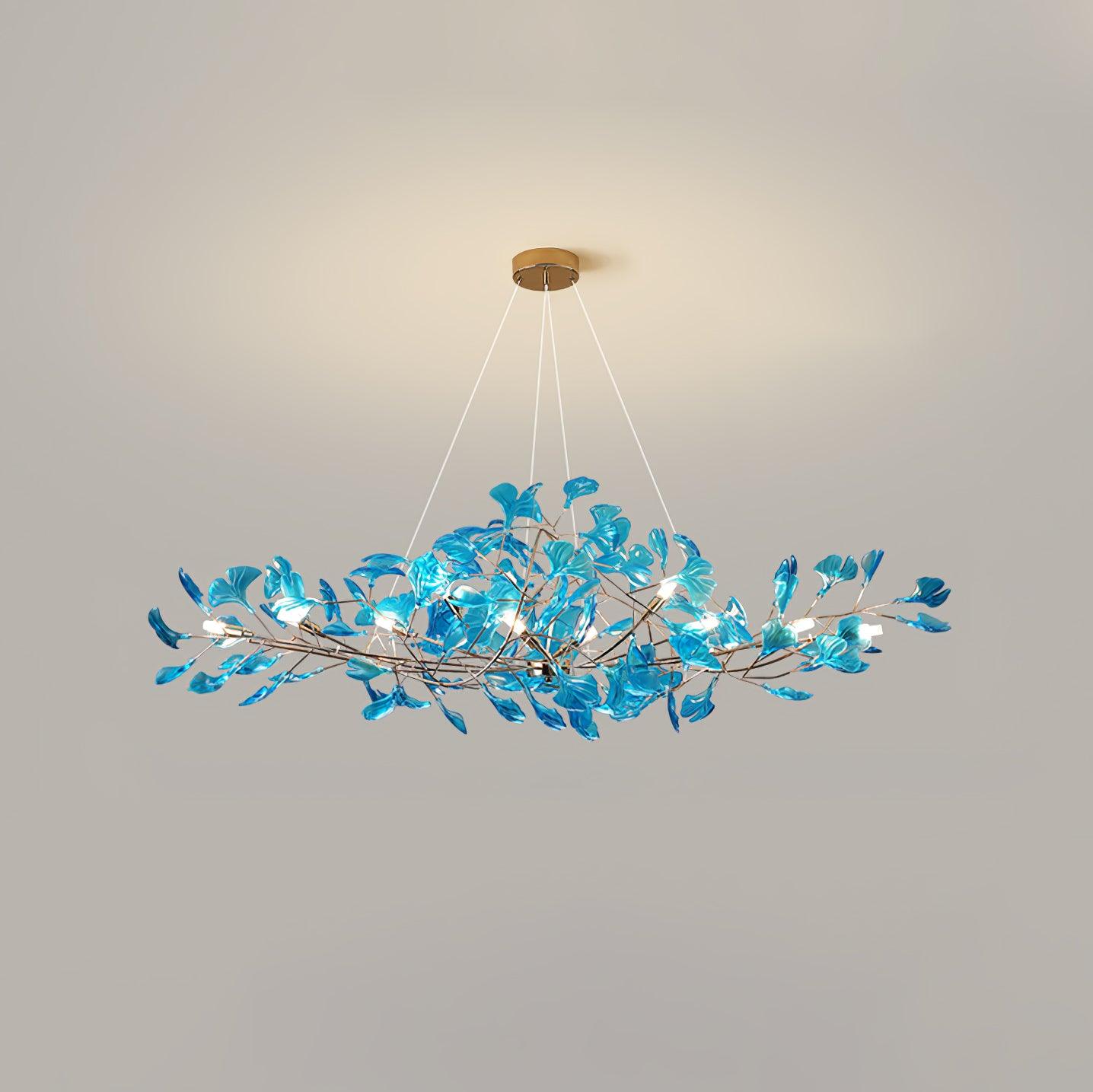Ginkgo Leaf Chandelier