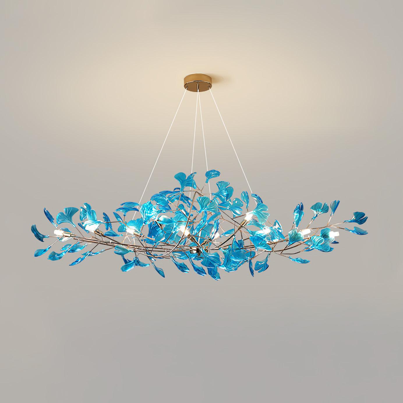 Ginkgo Leaf Chandelier