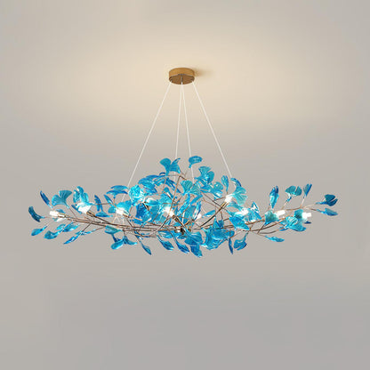 Ginkgo Leaf Chandelier