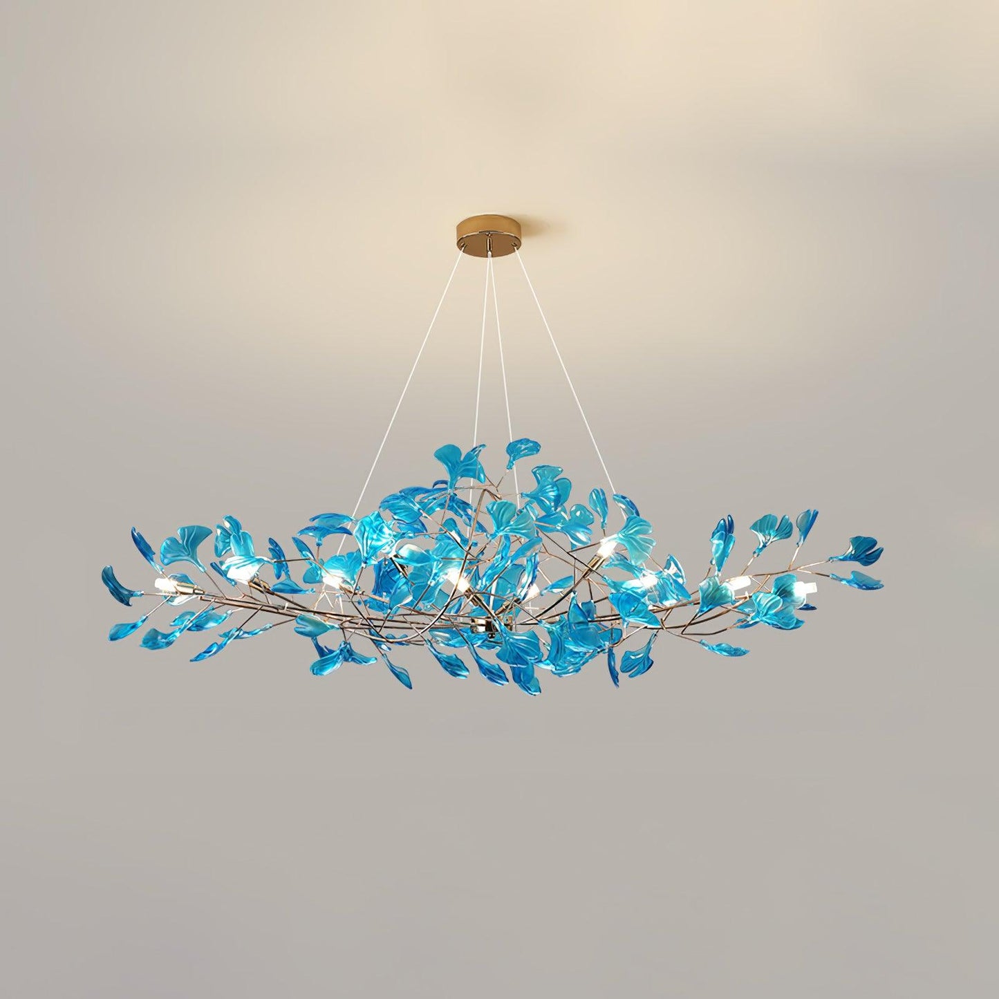 Ginkgo Leaf Chandelier