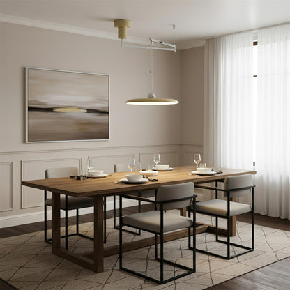 Adjustable Arm Disc Pendant Ceiling Light
