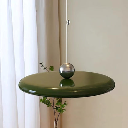 Adjustable Arm Disc Pendant Ceiling Light