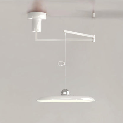 Adjustable Arm Disc Pendant Ceiling Light