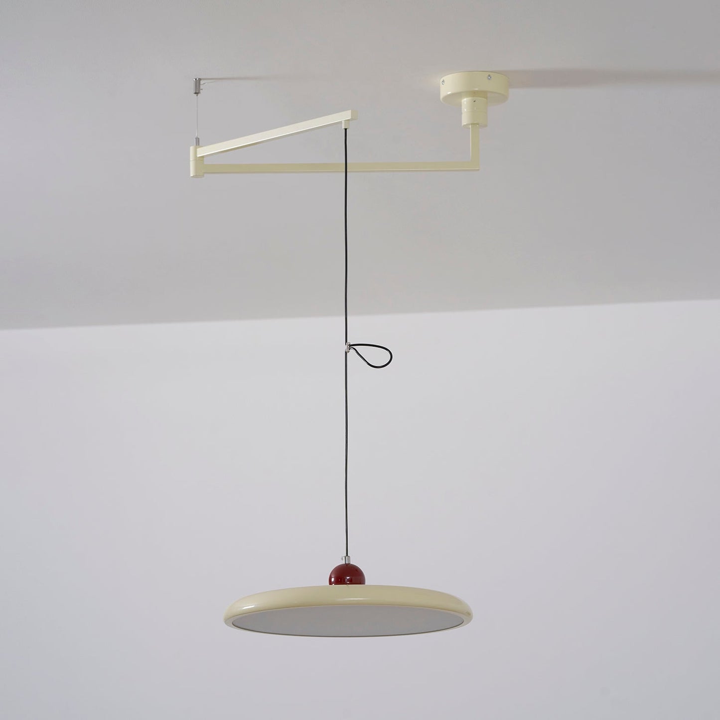 Adjustable Arm Disc Pendant Ceiling Light