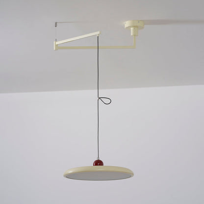 Adjustable Arm Disc Pendant Ceiling Light
