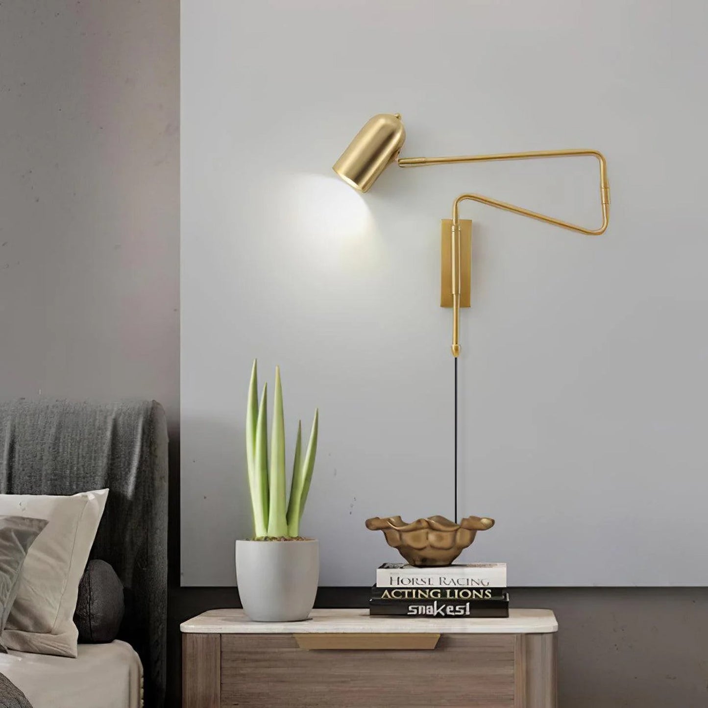 Avon Swing Arm Wall Lamp
