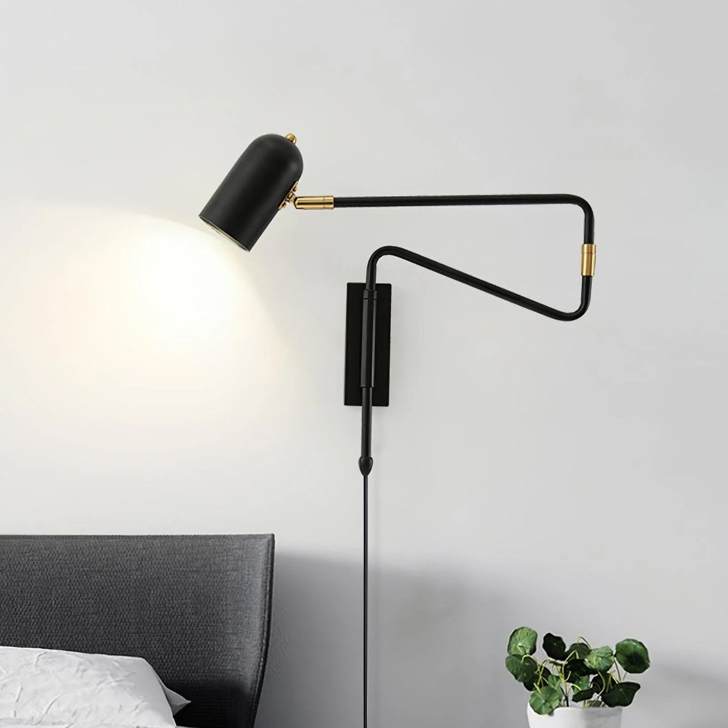 Avon Swing Arm Wall Lamp