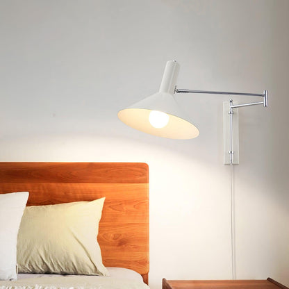 Adjustable Swing Arm Wall Lamp Light