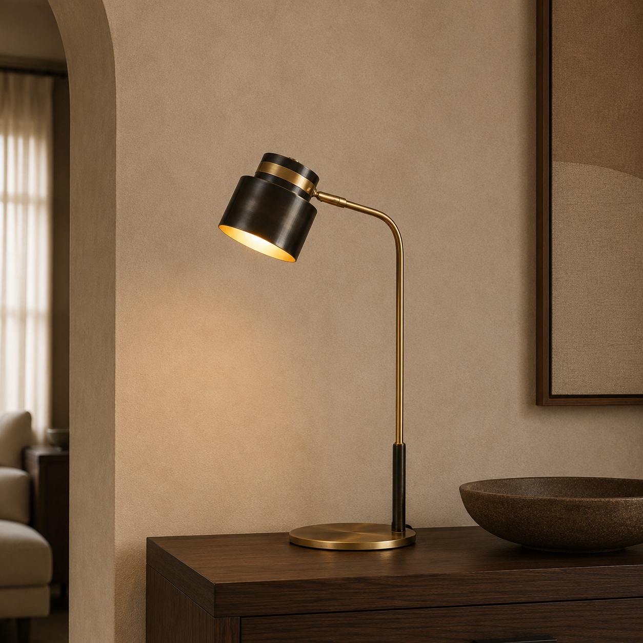 Aero Metal Table Lamp