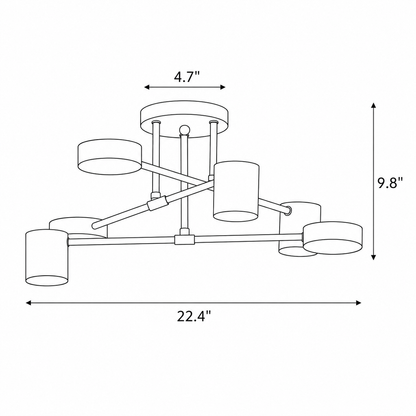Aero Ceiling Light