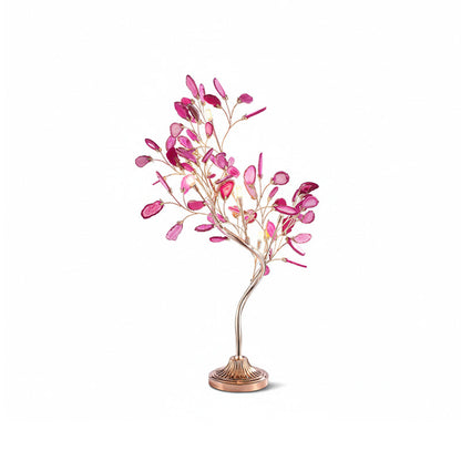 Delphine Agate Stone Table Lamp