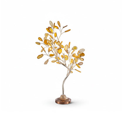 Delphine Agate Stone Table Lamp