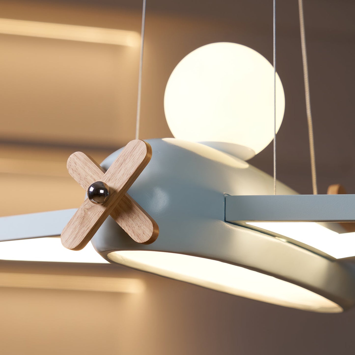 Lexos Nursery Airplane Pendant Lamp