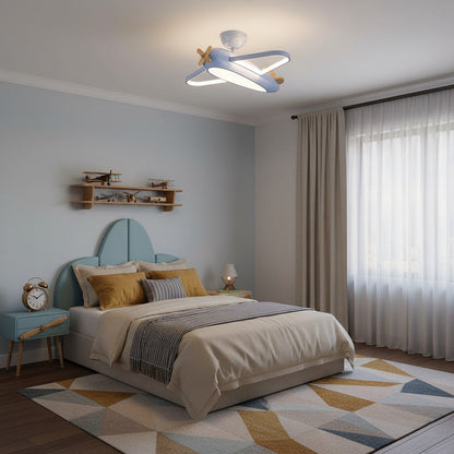 Lexos Nursery Airplane Ceiling Lamp