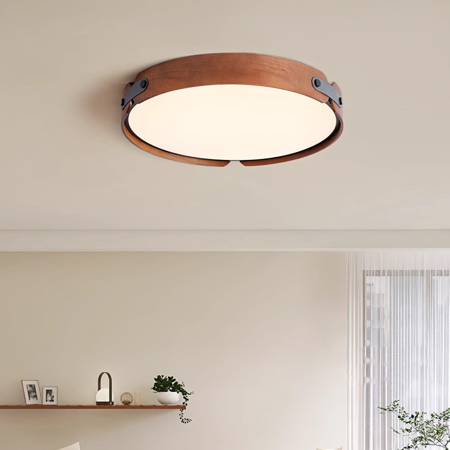 Celeste Wooden Ceiling Light