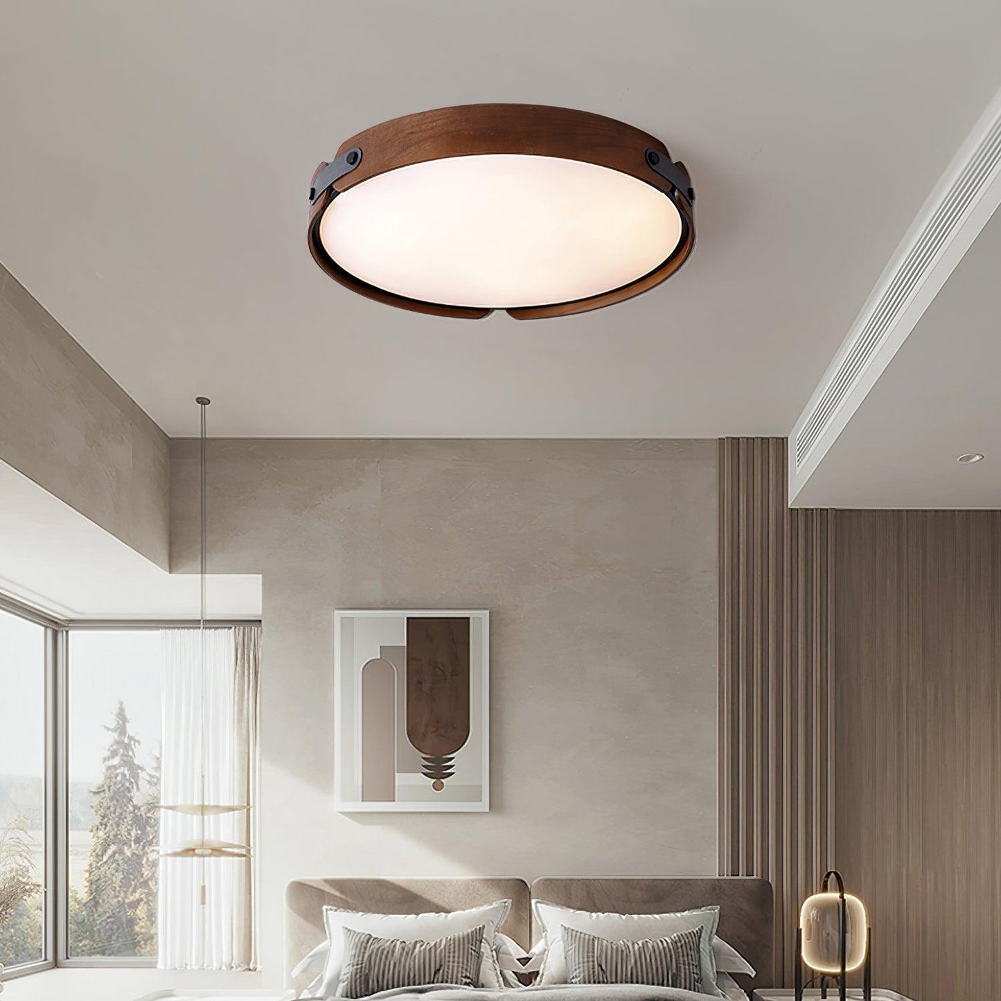 Celeste Wooden Ceiling Light