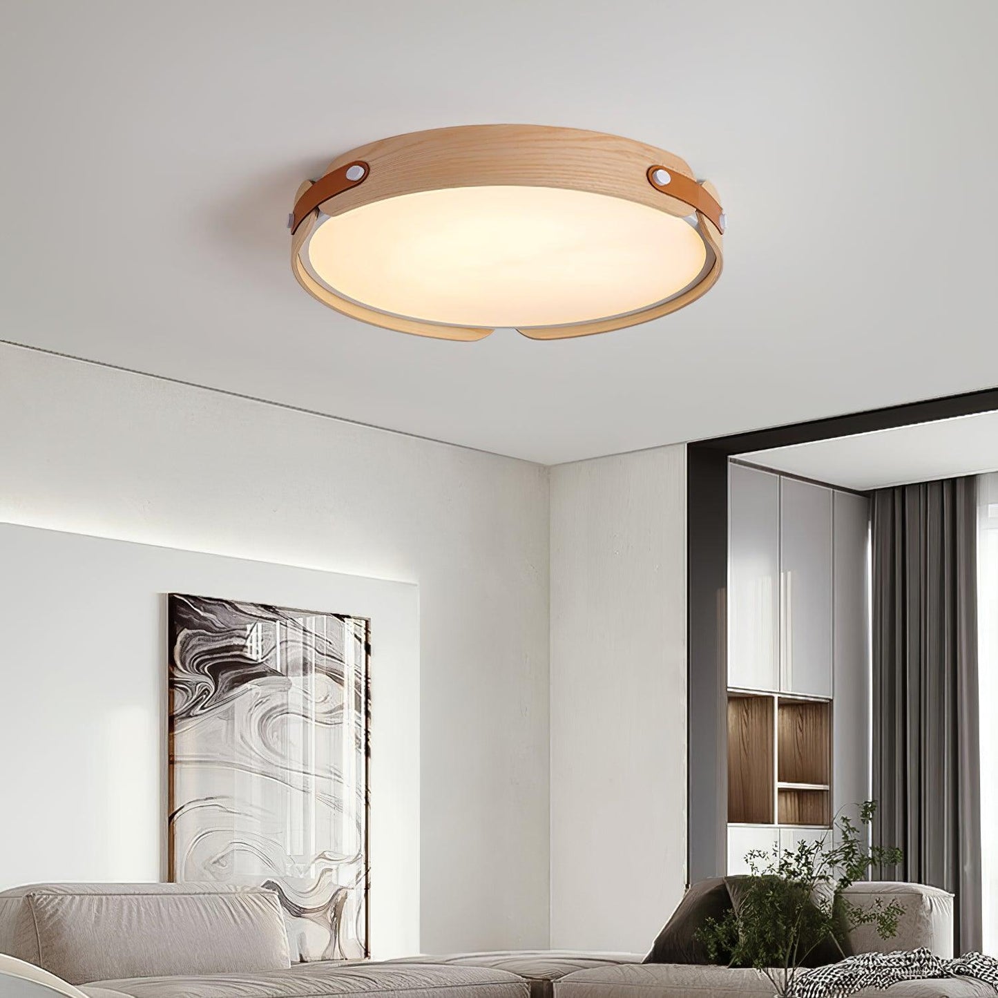 Celeste Wooden Ceiling Light