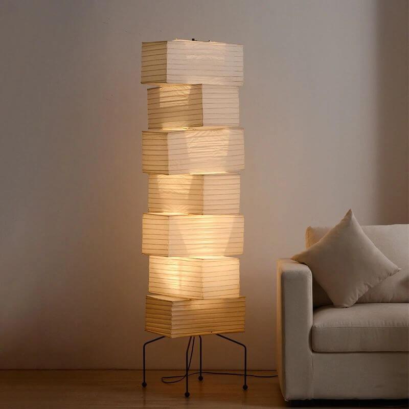 Noriko Paper Akari UF4-L10 Floor Lamp