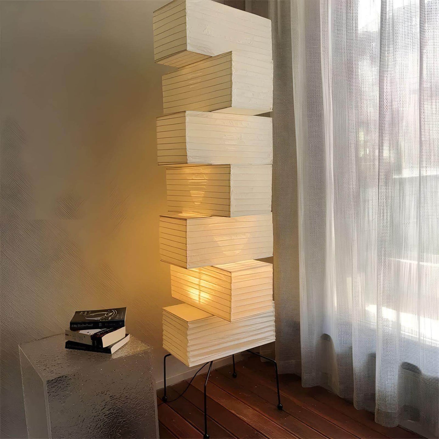 Noriko Paper Akari UF4-L10 Floor Lamp