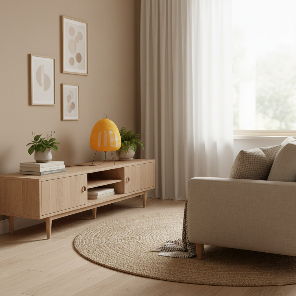 Noriko Japanese Table Lamp