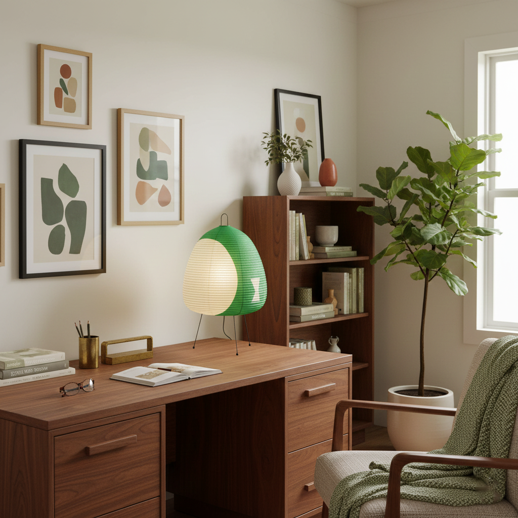Noriko Japanese Table Lamp