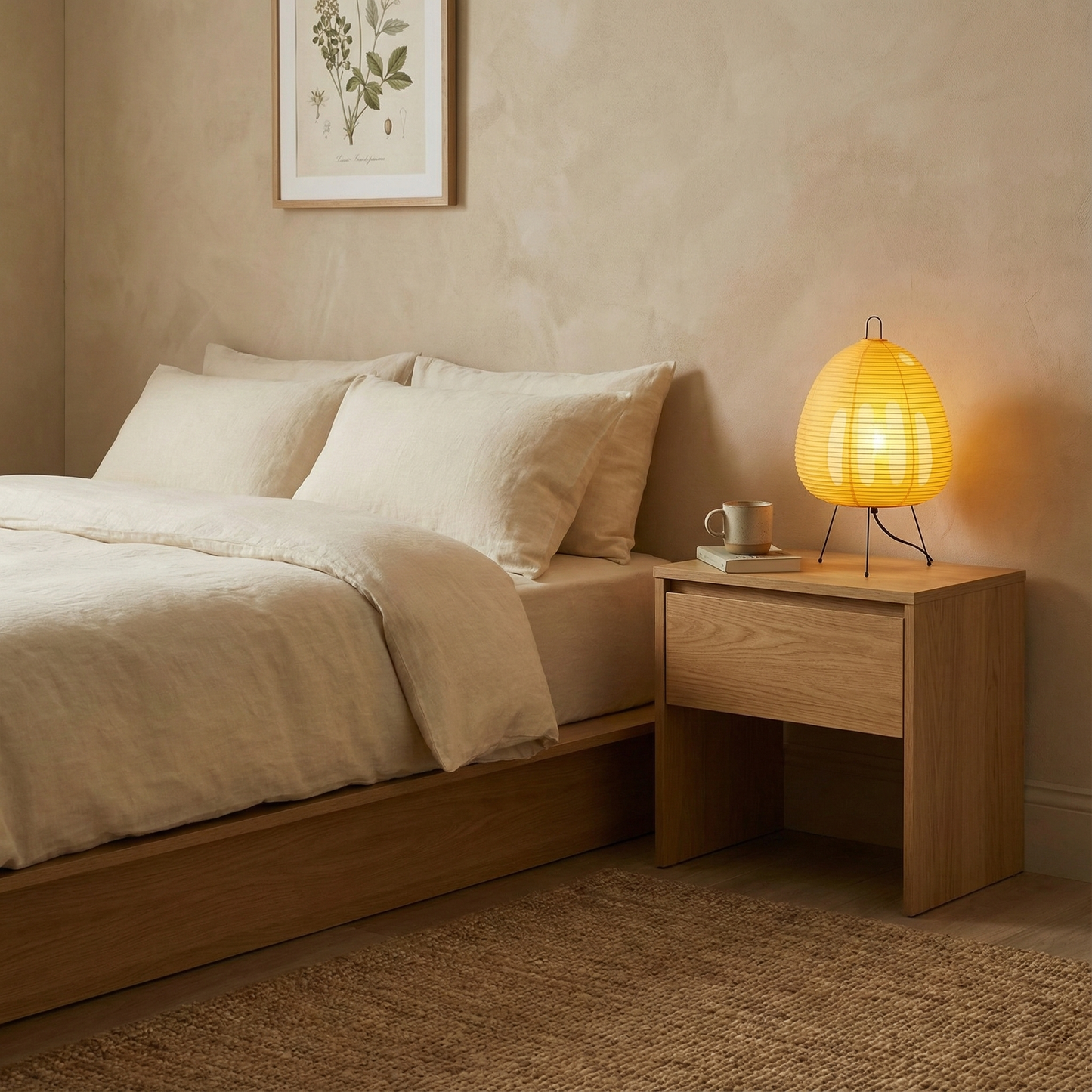 Noriko Japanese Table Lamp