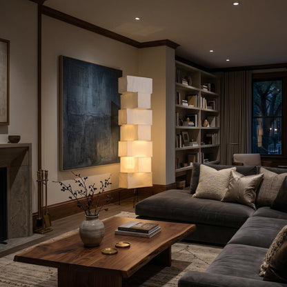 Noriko Paper Akari UF4-L10 Floor Lamp