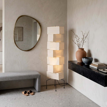 Noriko Paper Akari UF4-L10 Floor Lamp