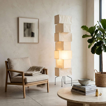 Noriko Paper Akari UF4-L10 Floor Lamp