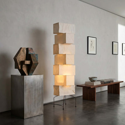 Noriko Paper Akari UF4-L10 Floor Lamp