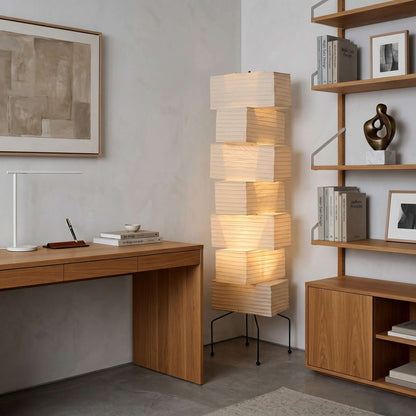 Noriko Paper Akari UF4-L10 Floor Lamp