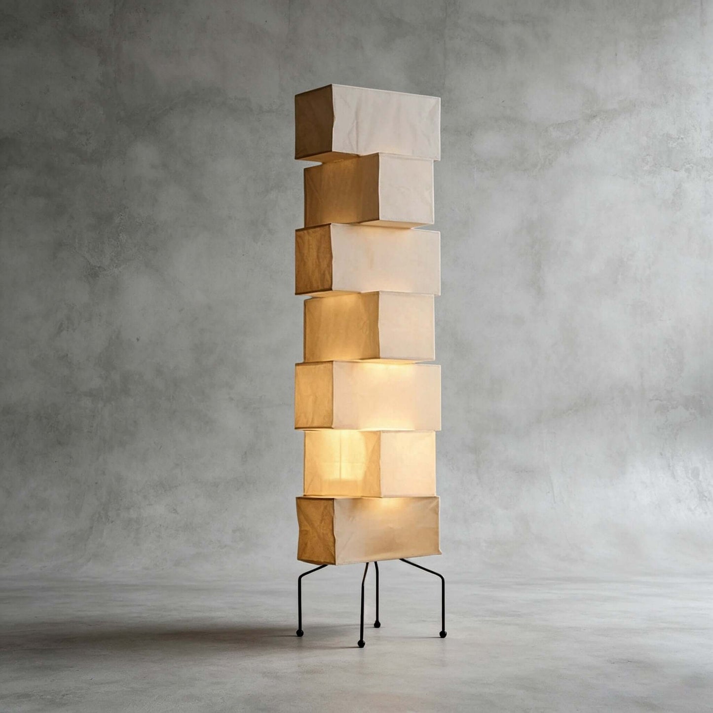 Noriko Paper Akari UF4-L10 Floor Lamp