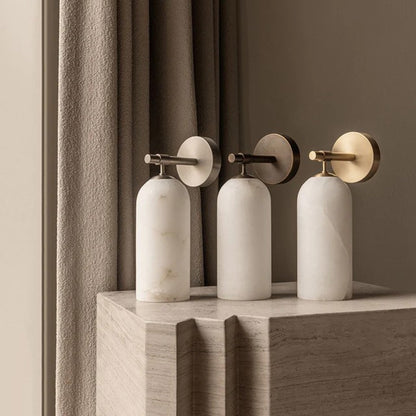 Orlena Alabaster Wall Light