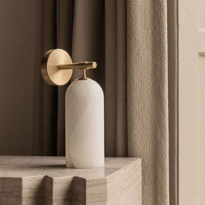 Orlena Alabaster Wall Light