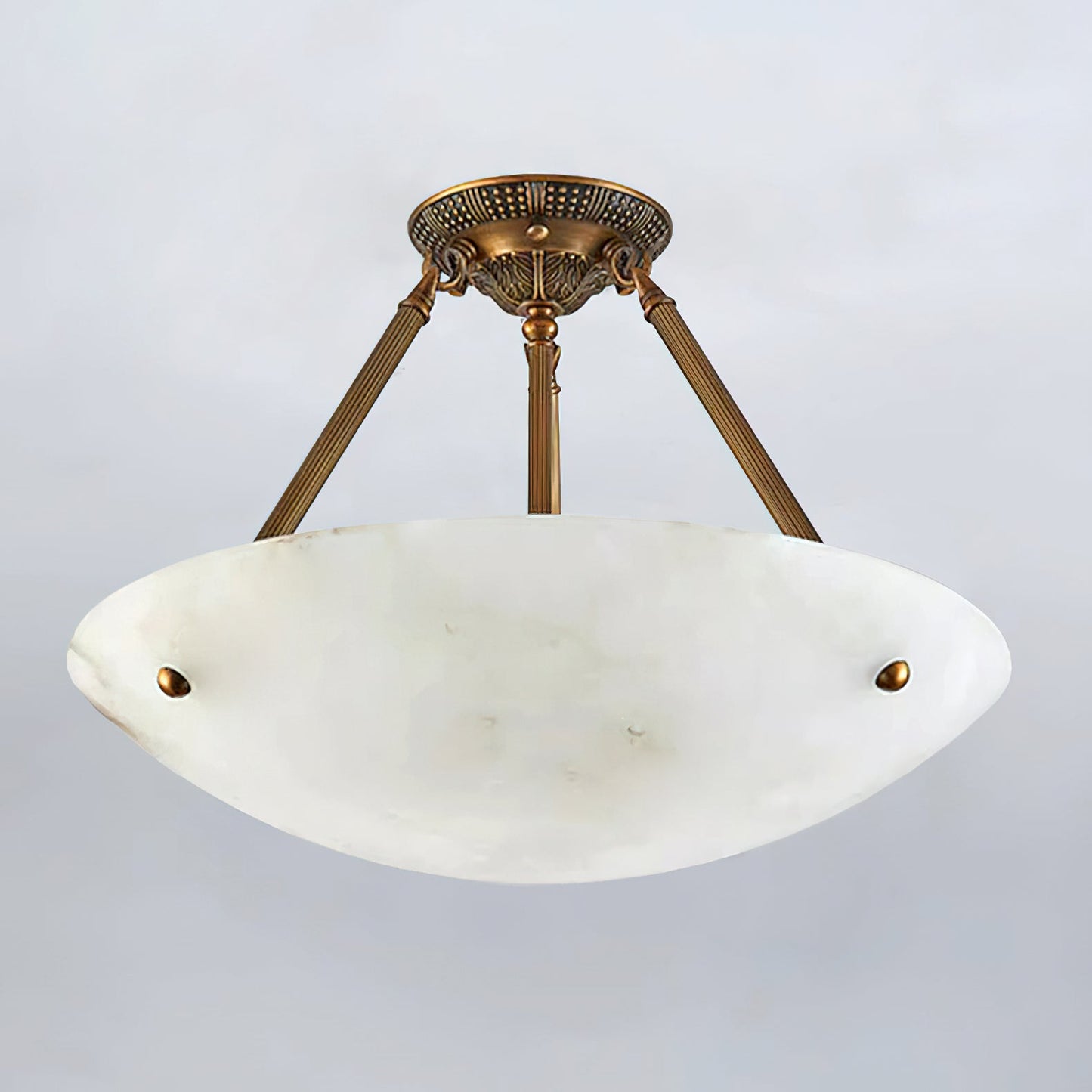 Arlette Alabaster Bowl Ceiling Light