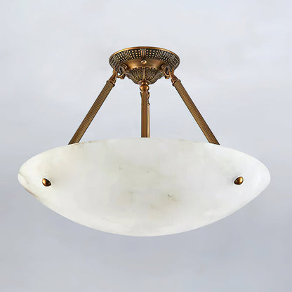 Arlette Alabaster Bowl Ceiling Light