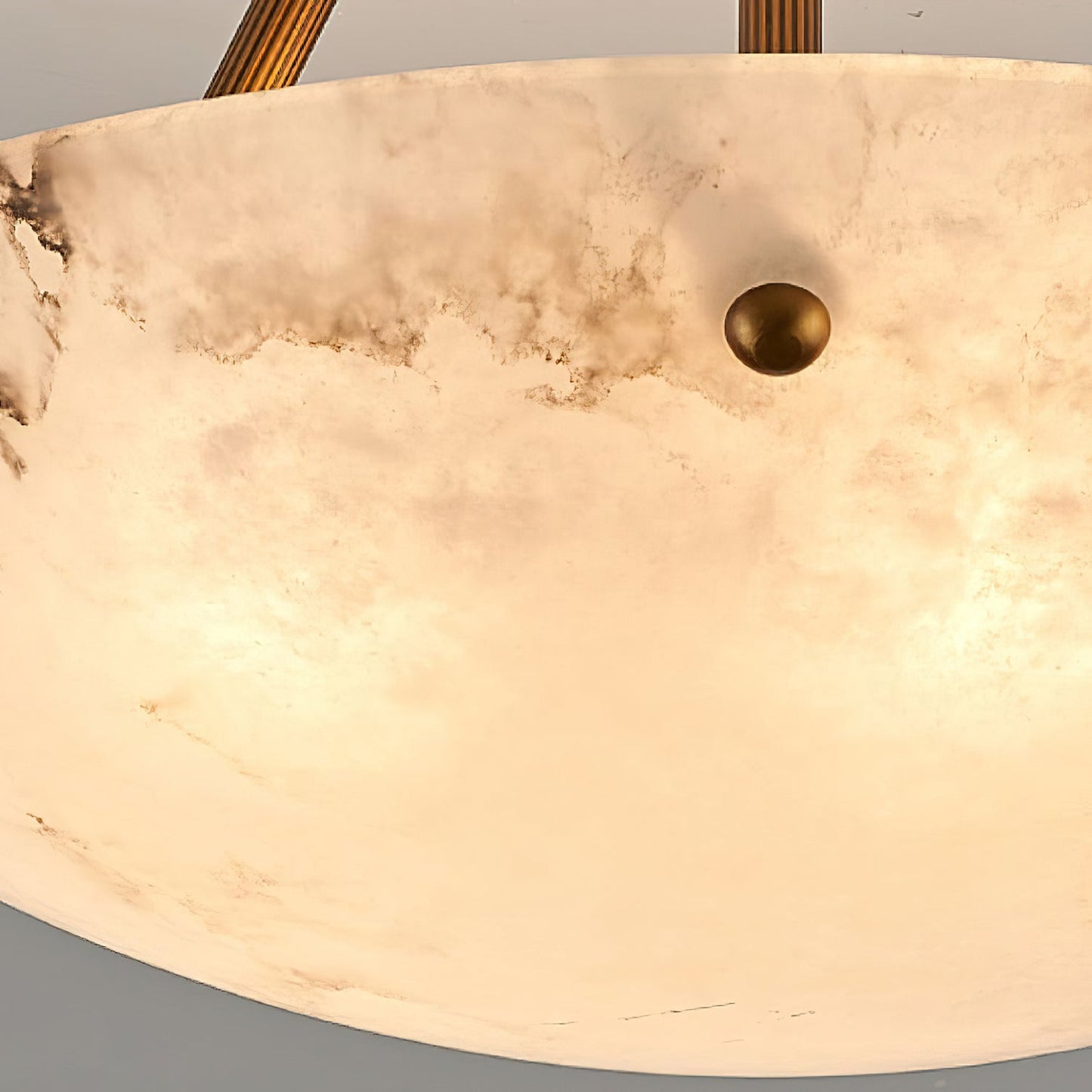 Arlette Alabaster Bowl Ceiling Light