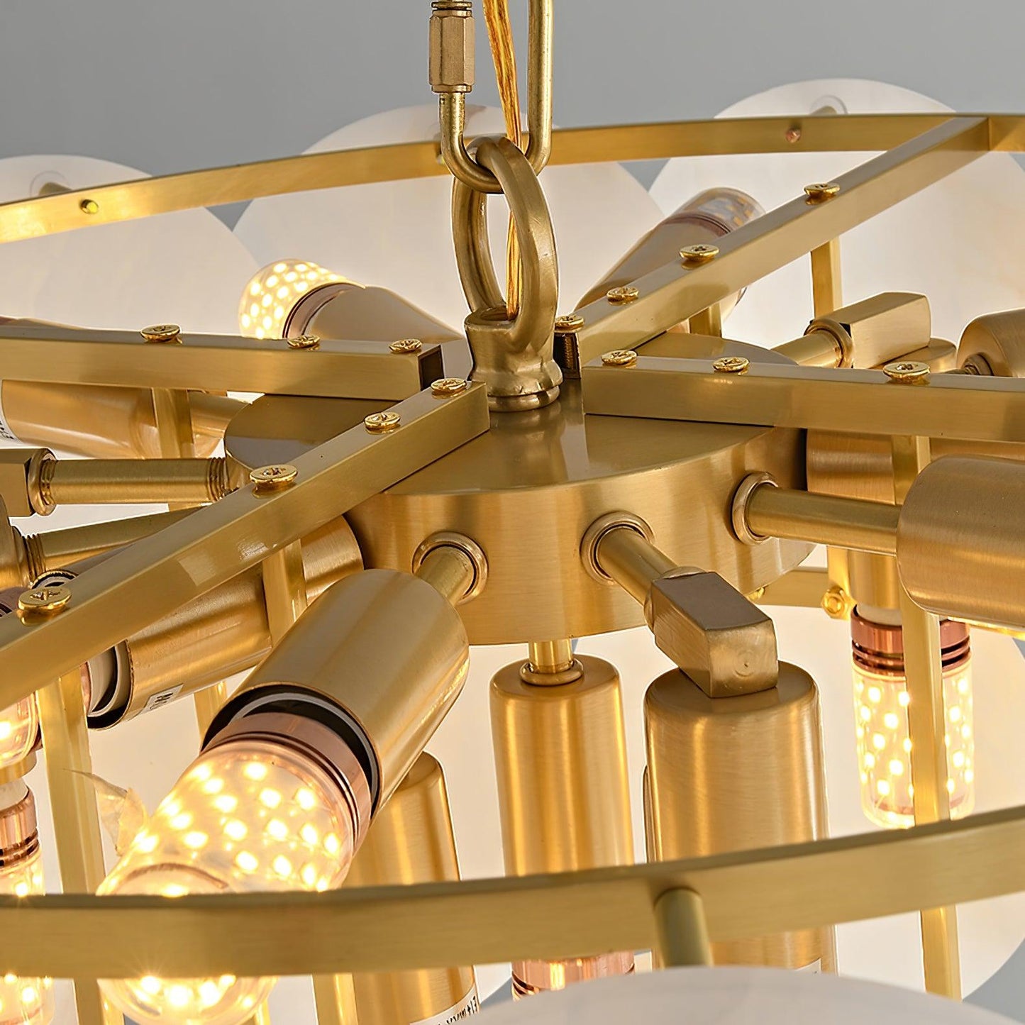 Arvix Alabaster Tiered Chandelier