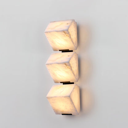 Orlena Alabaster Staircase Wall Light