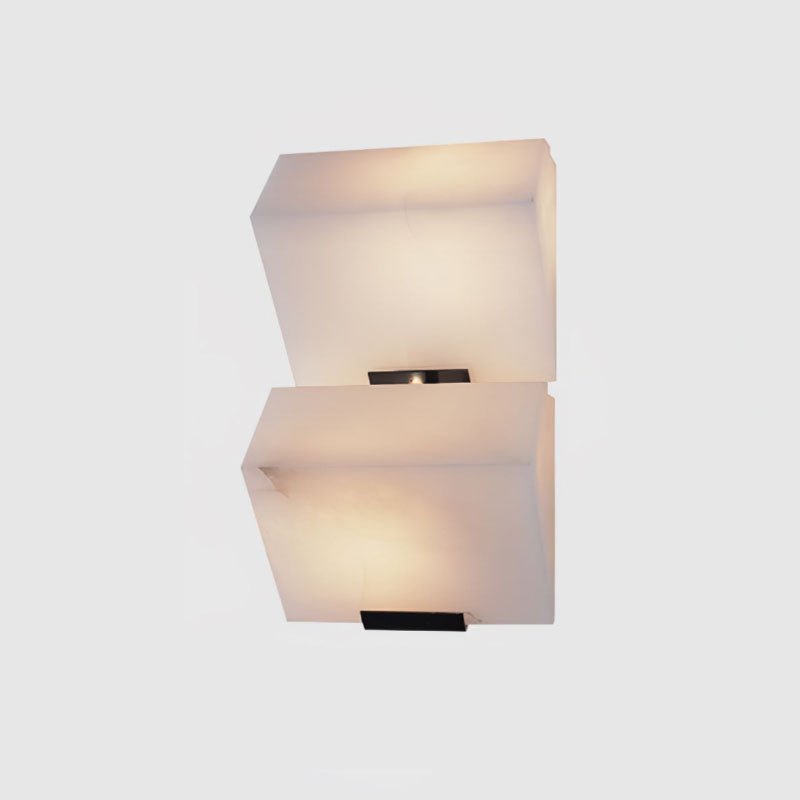 Orlena Alabaster Staircase Wall Light
