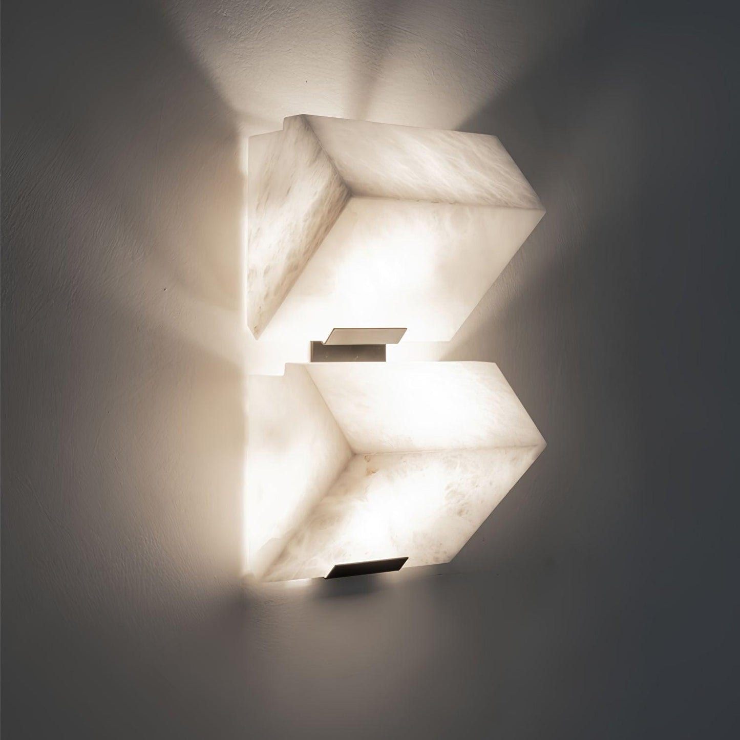 Orlena Alabaster Staircase Wall Light