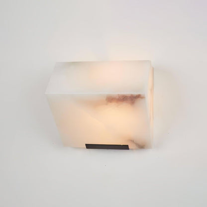 Orlena Alabaster Staircase Wall Light