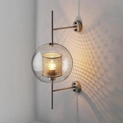 Lorienne Modern Glass Wall Light