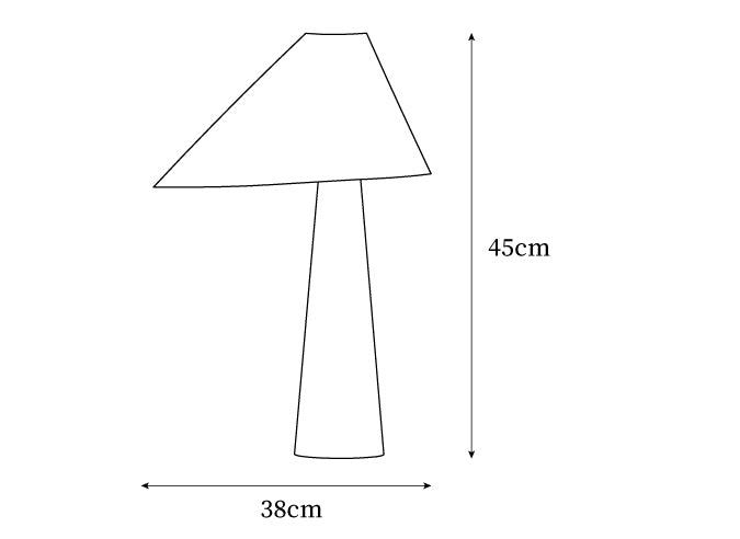 Celestine Vintage Wooden Table Lamp