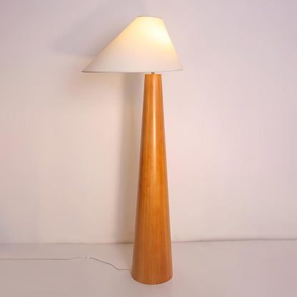 Celestine Vintage Wooden Floor Lamp