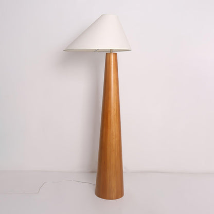 Celestine Vintage Wooden Floor Lamp